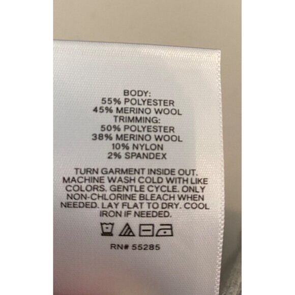 NWT Express Grey Crew Neck Sweater Small - Picture 5 of 9